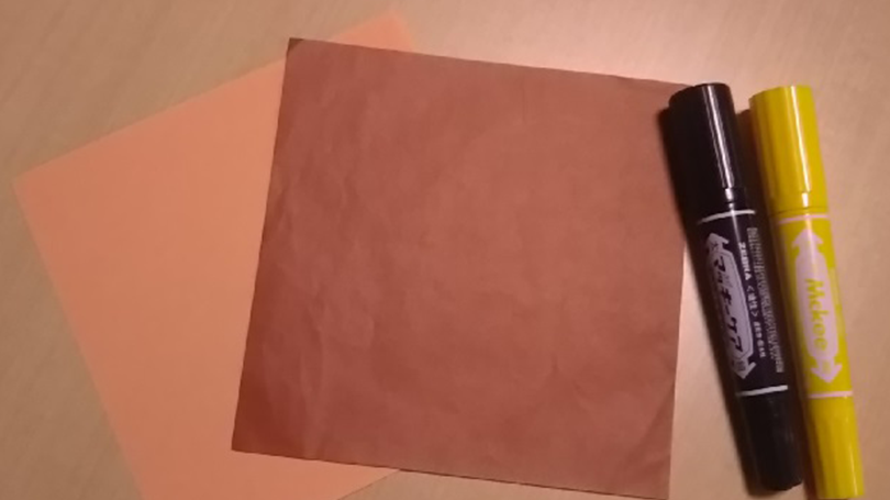 ティズニー：ツムツムキャラクター★折り紙で作るウッディの折り方